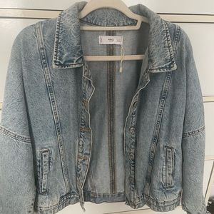 Mango denim wash jacket